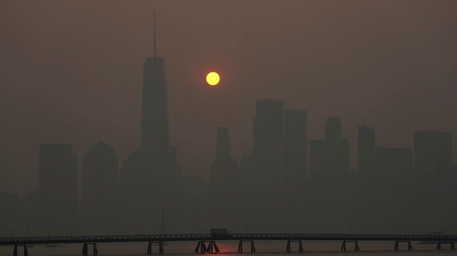 NY wildfire smoke