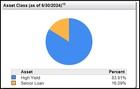 FTHY Asset Allocation